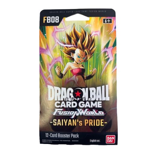 BANDAI NAMCO DRAGON BALL Fusion World Sayan’s Pride –  Carte Collezionabili – In bustina da 12 carte…x144